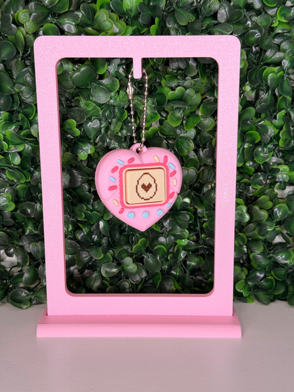 Candy Heart Clicker Keychain