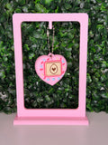 Candy Heart Clicker Keychain