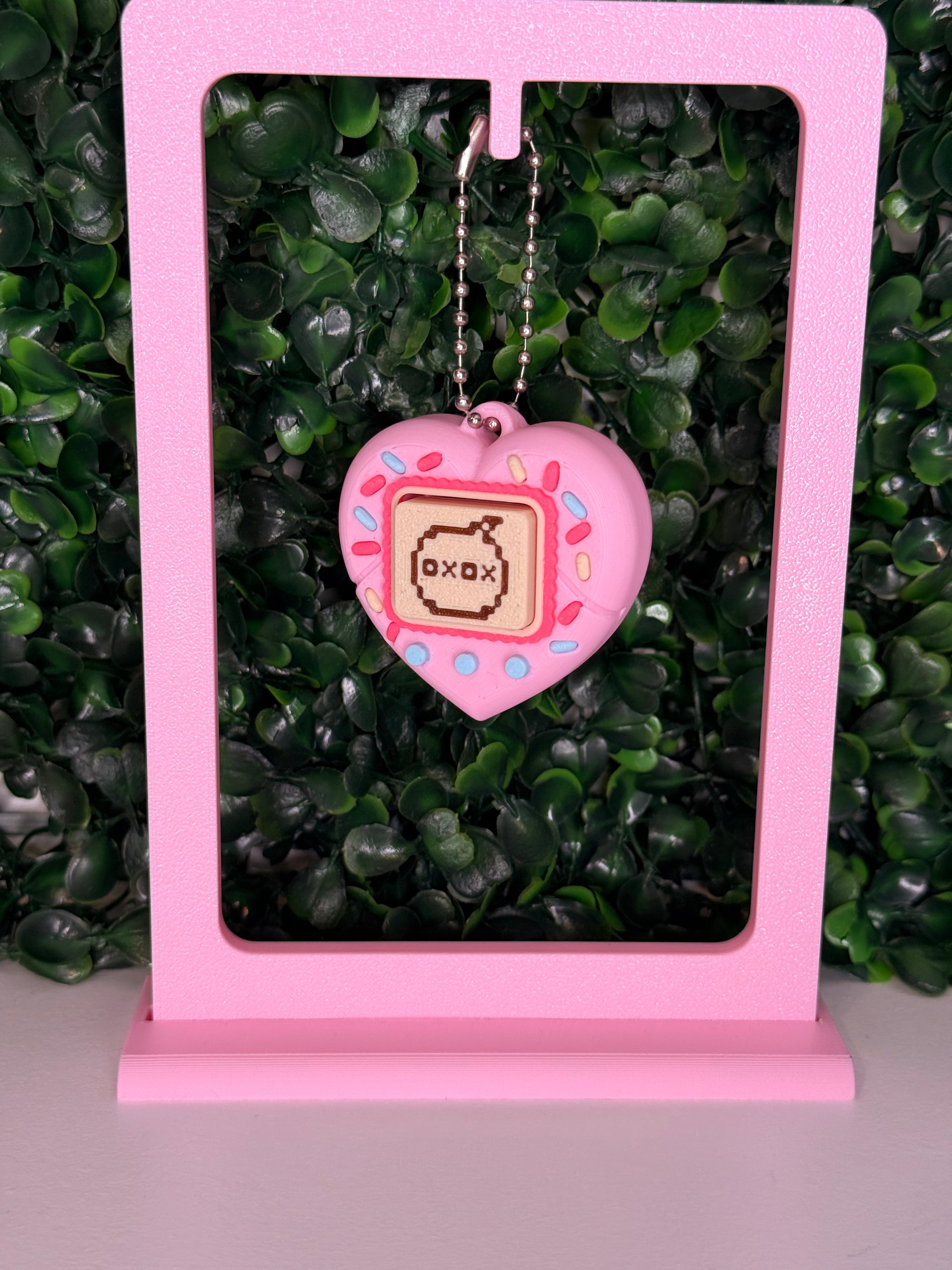 Candy Heart Clicker Keychain