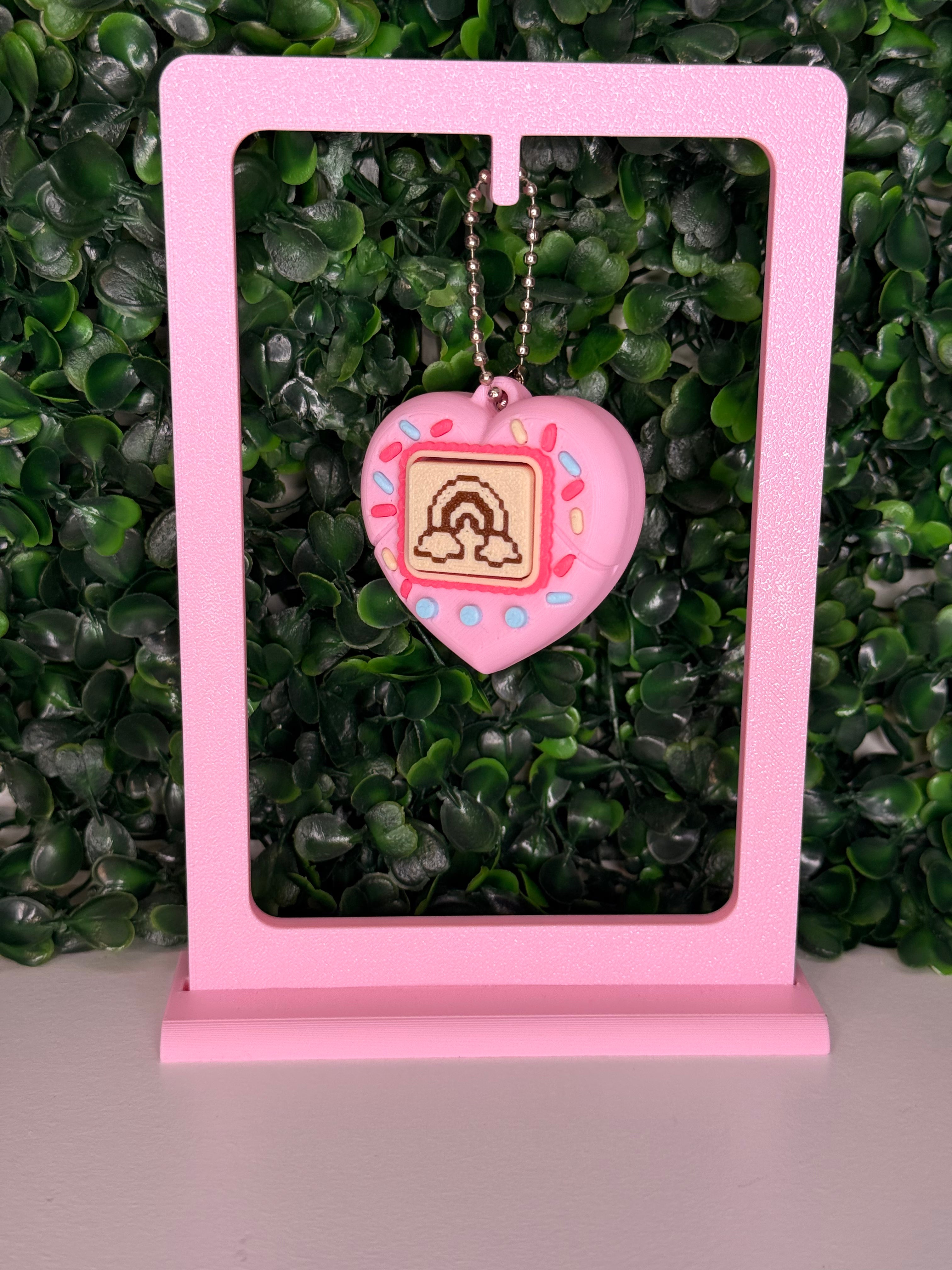 Candy Heart Clicker Keychain