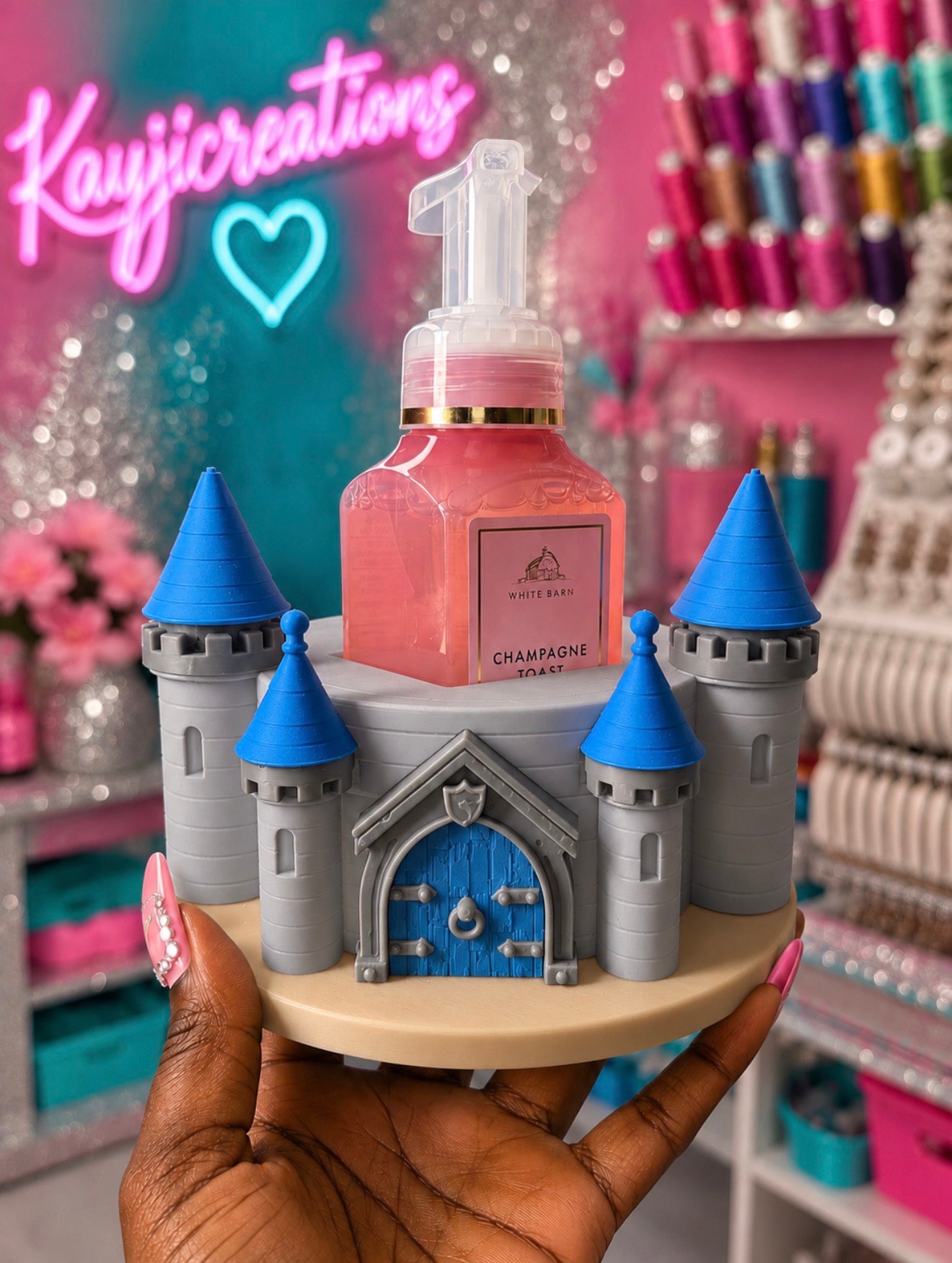 Castle Foam Soap Holder