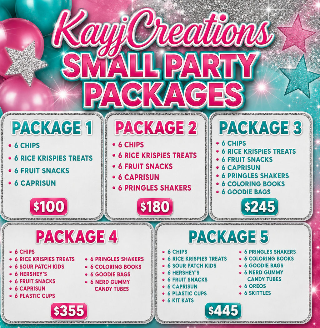 Small Party Packages